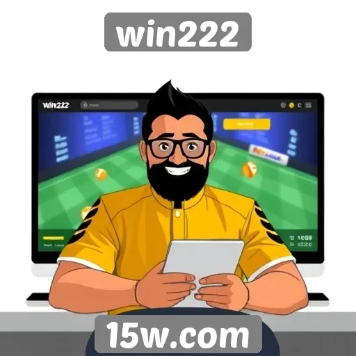 Experiência do usuário no site Win222